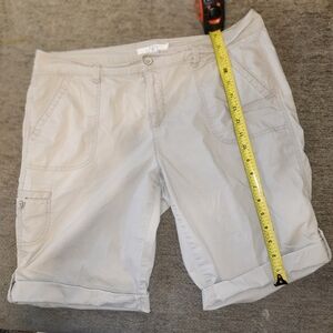 LOFT Khaki/Tan Bermuda Shorts